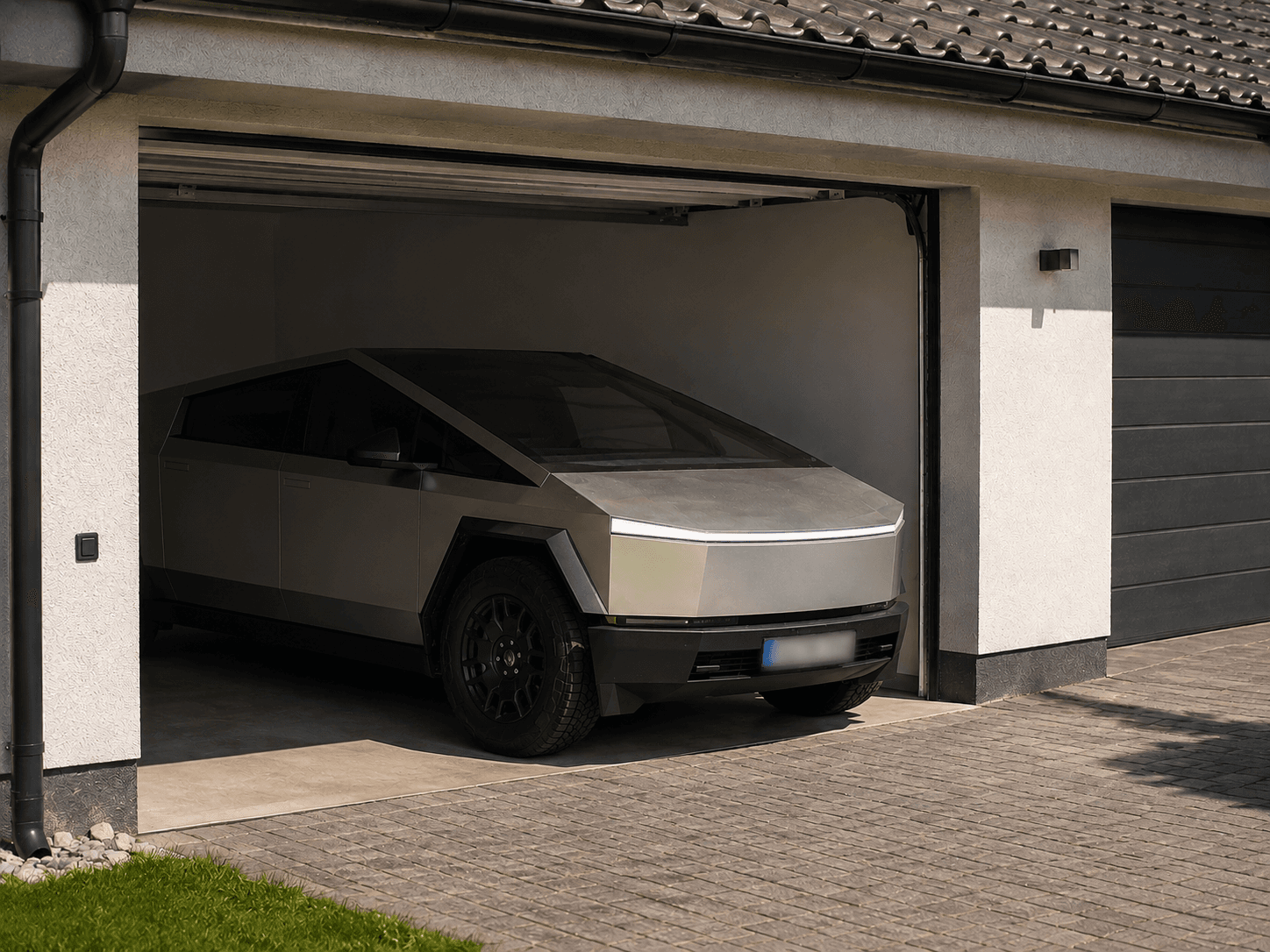 Tesla Cybertruck na polskiej drodze